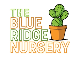 THE BLUE RIDGE NURSERY, INC. logo design by gogo