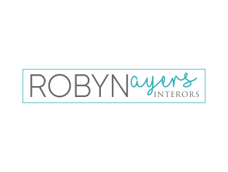 Robyn Ayers Interors logo design by qqdesigns