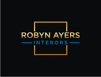 Robyn Ayers Interors logo design by mbamboex