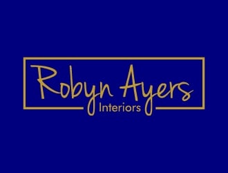 Robyn Ayers Interors logo design by cybil