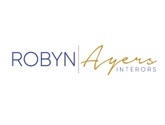 Robyn Ayers Interors logo design by nexgen