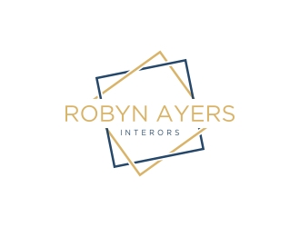 Robyn Ayers Interors logo design by CreativeKiller