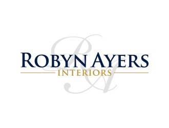 Robyn Ayers Interors logo design by lexipej
