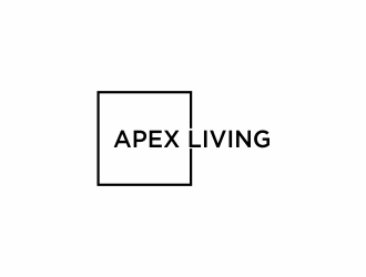 Apex Living  logo design by afra_art