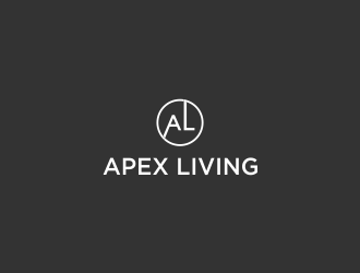 Apex Living  logo design by afra_art