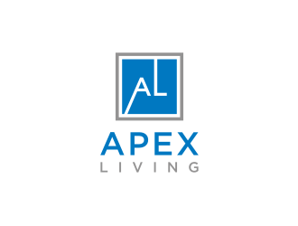 Apex Living  logo design by LOVECTOR