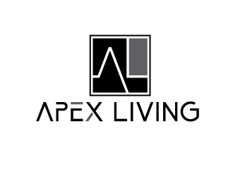 Apex Living  logo design by fantastic4