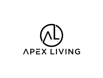 Apex Living  logo design by ndaru