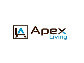 Apex Living  logo design by bougalla005