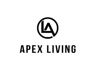 Apex Living  logo design by bougalla005
