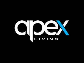 Apex Living  logo design by AisRafa