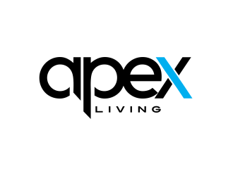 Apex Living  logo design by AisRafa