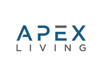 Apex Living  logo design by asyqh