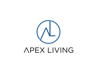 Apex Living  logo design by RIANW