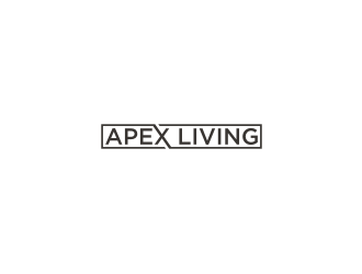 Apex Living  logo design by blessings