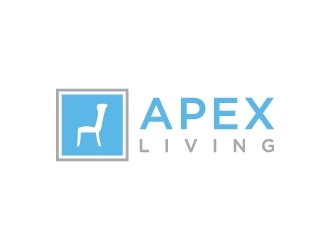 Apex Living  logo design by Fear