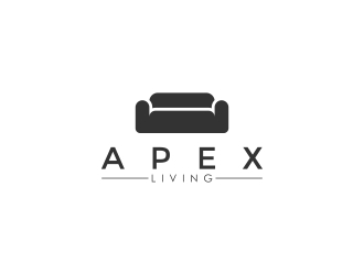 Apex Living  logo design by naldart