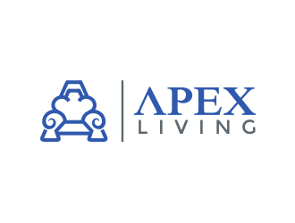 Apex Living  logo design by ramapea
