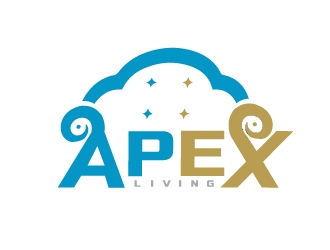 Apex Living  logo design by iBal05