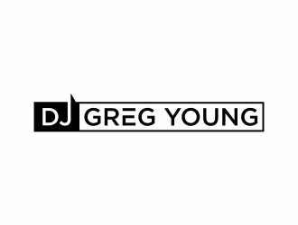 DJ Greg Young logo design by Editor