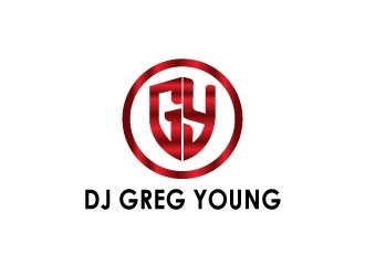 DJ Greg Young logo design by sanstudio