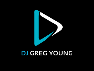DJ Greg Young logo design by BeDesign