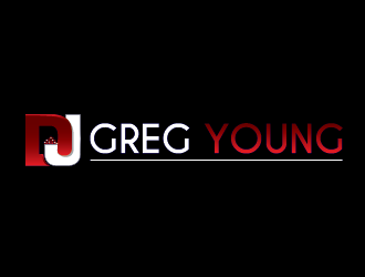 DJ Greg Young logo design by SiliaD