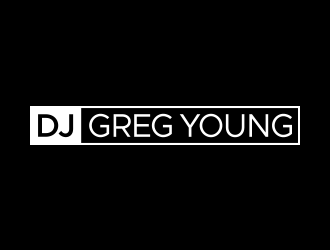 DJ Greg Young logo design by lexipej