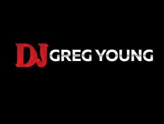 DJ Greg Young logo design by AYATA