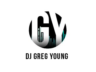 DJ Greg Young logo design by BeDesign