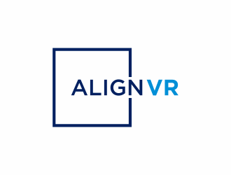 AlignVR logo design by hidro