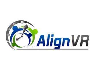 AlignVR logo design by Dawnxisoul393
