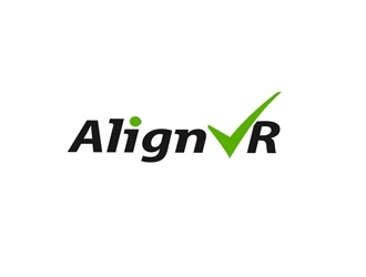 AlignVR logo design by bougalla005