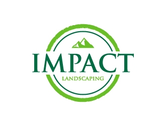 Impact landscaping logo design by Creativeminds