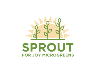 Sprout for Joy Microgreens logo design by RIANW