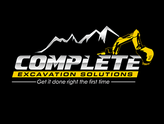 Complete Excavation Solutions  logo design by 3Dlogos