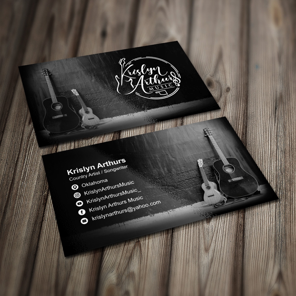 Krislyn Arthurs Music logo design by Kindo