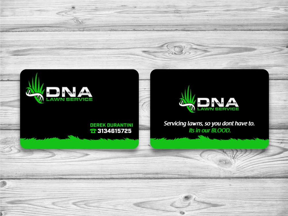 DNA Lawn Service logo design by jaize