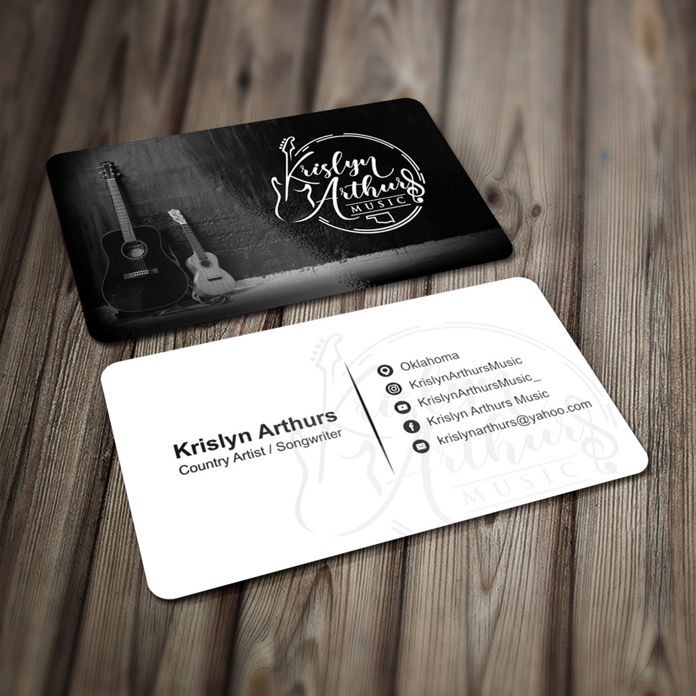 Krislyn Arthurs Music logo design by Kindo