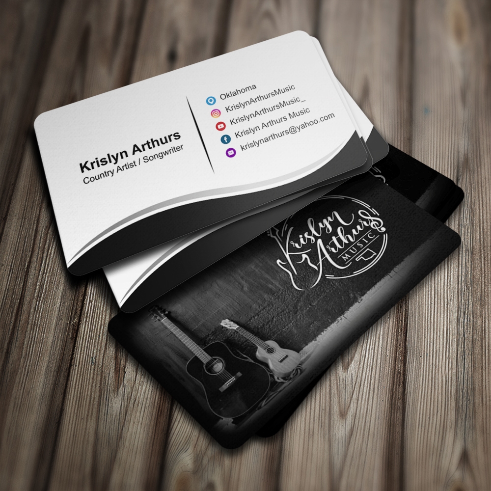 Krislyn Arthurs Music logo design by Kindo