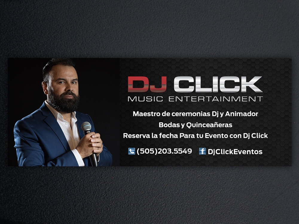 Dj Click logo design by KHAI