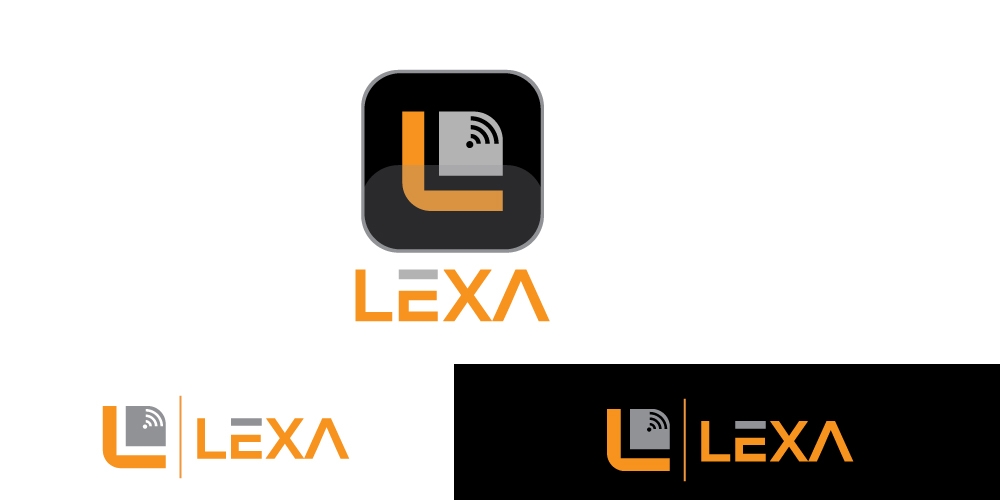 Lexa logo design by Akhtar