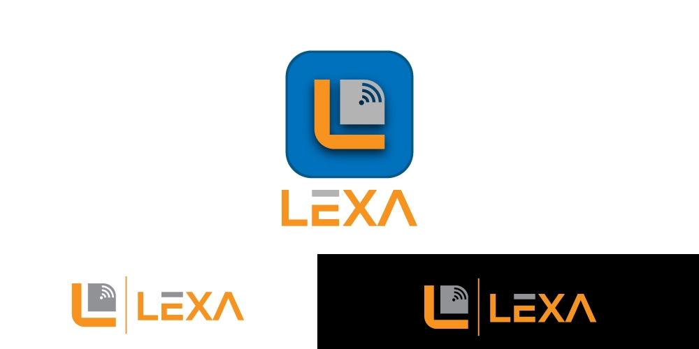 Lexa logo design by Akhtar