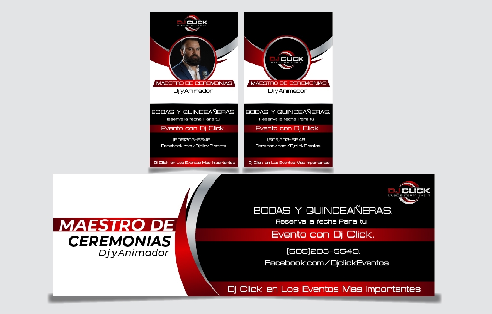 Dj Click logo design by fawadyk