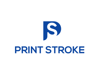 Print Stroke logo design by keylogo