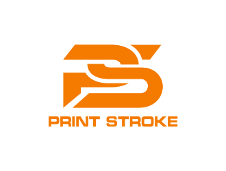 Print Stroke logo design by done