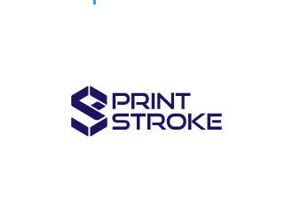 Print Stroke logo design by Akhtar
