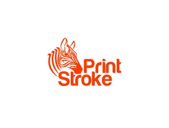 Print Stroke logo design by Gaze