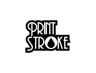 Print Stroke logo design by excelentlogo