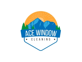 Ace Window Cleaning  logo design by fawadyk